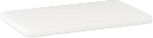 Winco 6" x 10" White Heavy-Duty Plastic Cutting Board