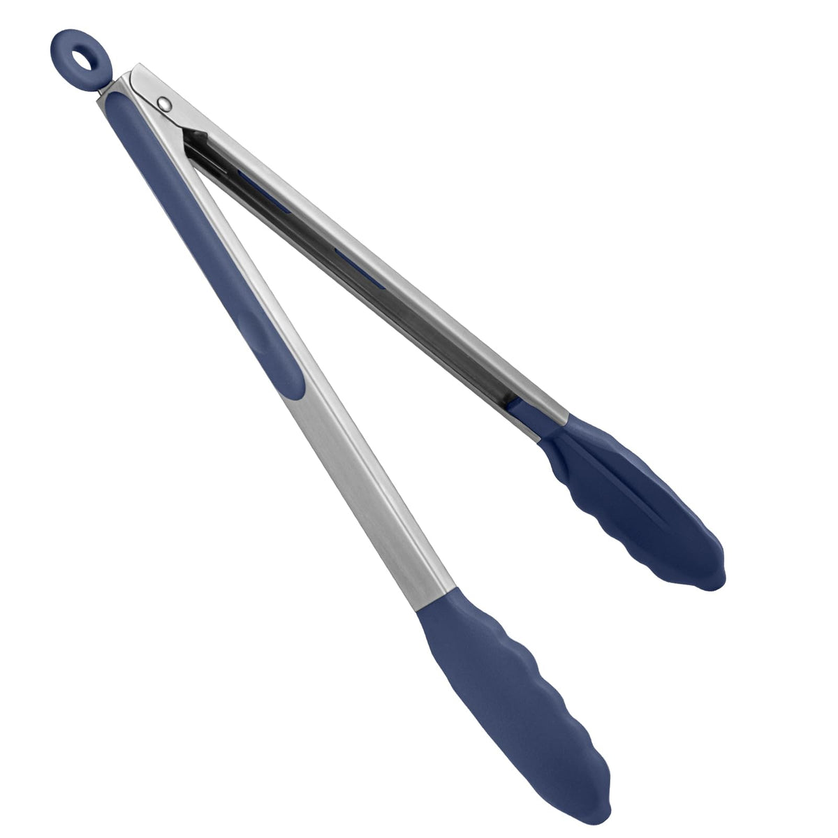 U-Taste Kitchen Tong for Cooking, 480ºF Heat-Resistant, 7in/Midnight Blue