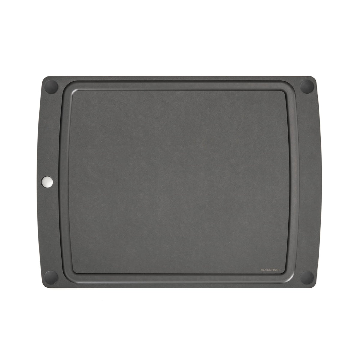 Epicurean All-In-One Cutting Board with Non-Slip Feet and Juice Groove - Non-toxic, Dishwasher Safe, Made in the USA, 10" x 7", Nutmeg
