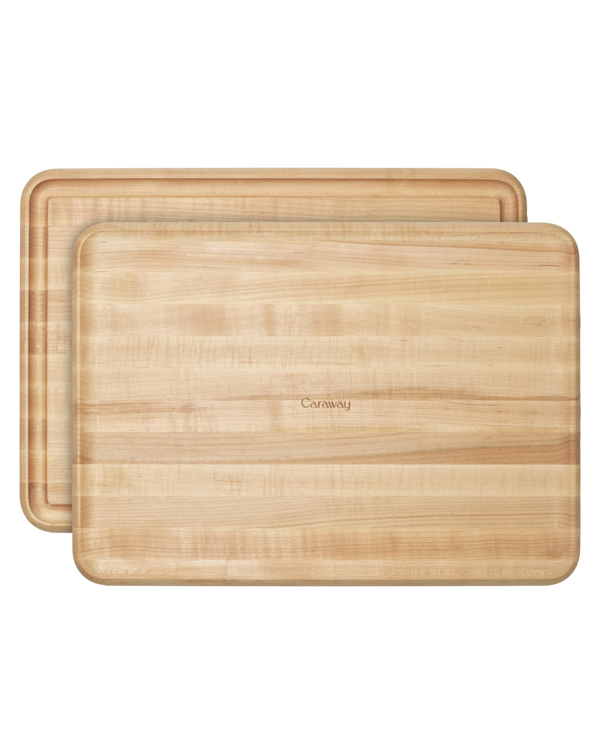 Caraway 12" Prep and Serve Butcher Block, Wood Cutting Board for Kitchen