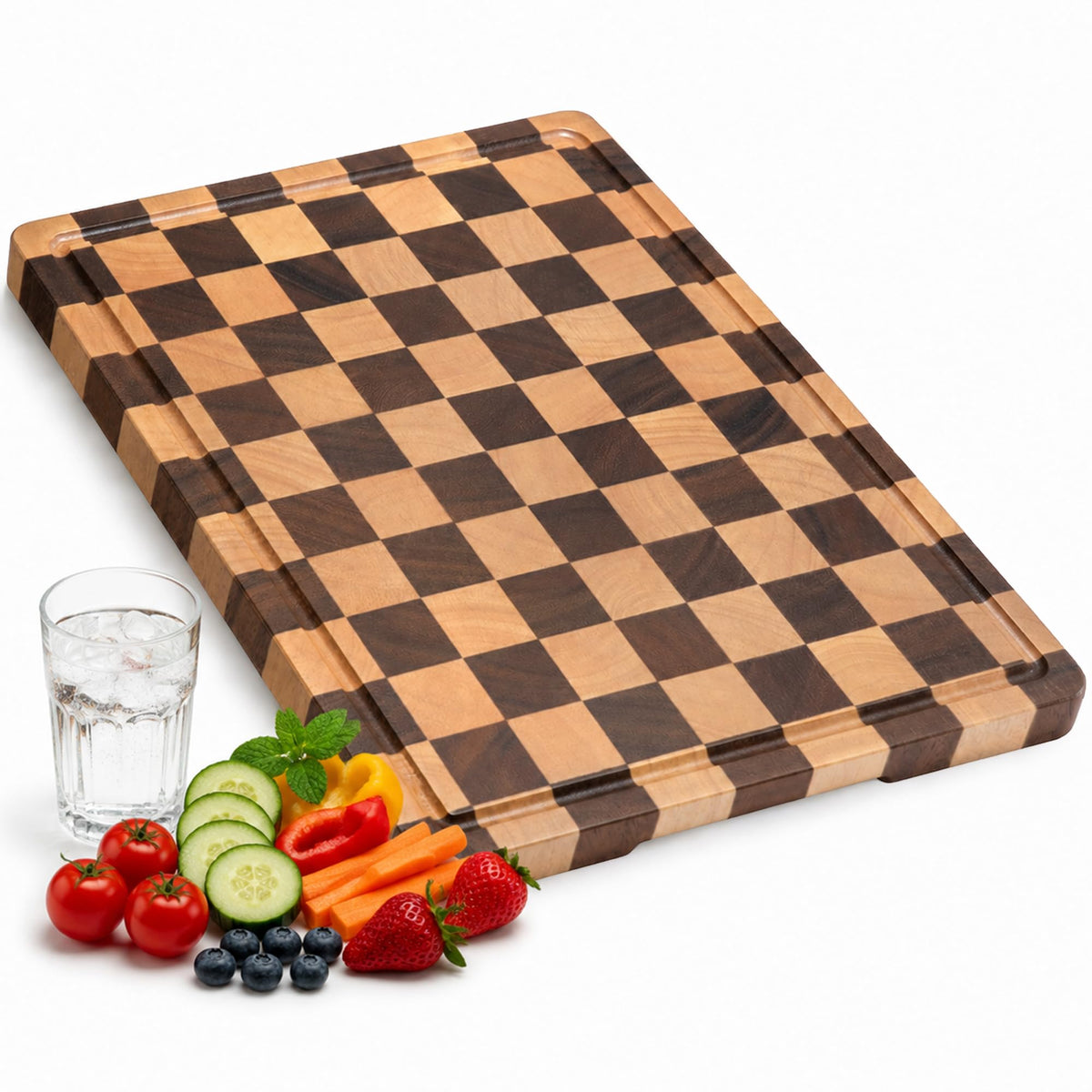 Walnut Cutting Board for Kitchen, Wooden Cutting Boards