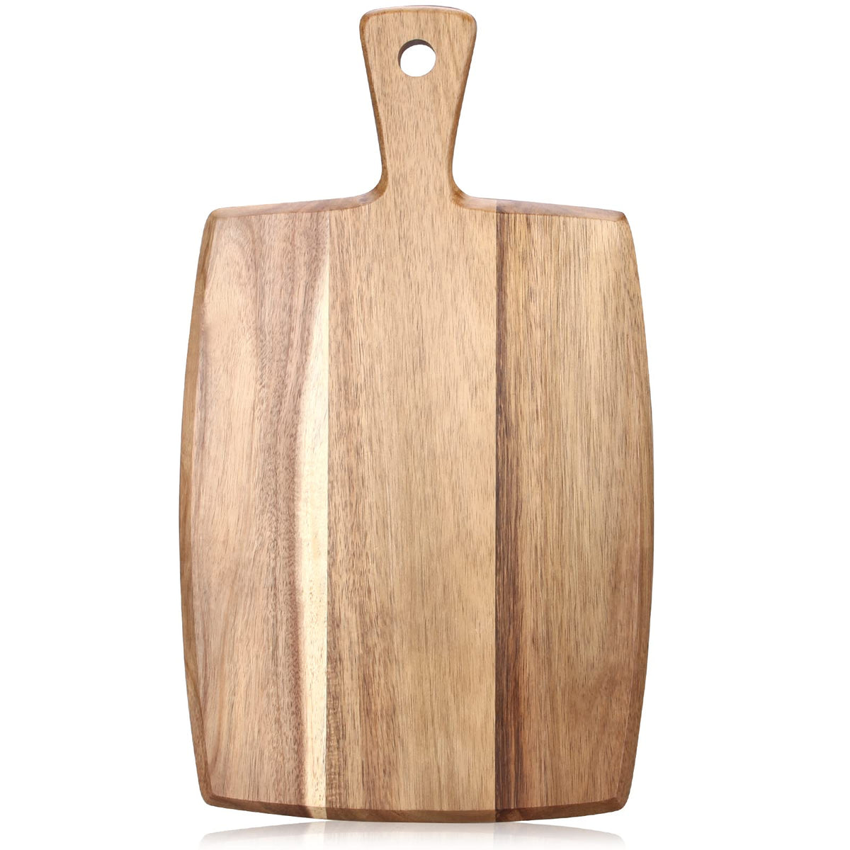 Acacia Wood Cutting Board for Kitchen with Handle Small Charcuterie Boards
