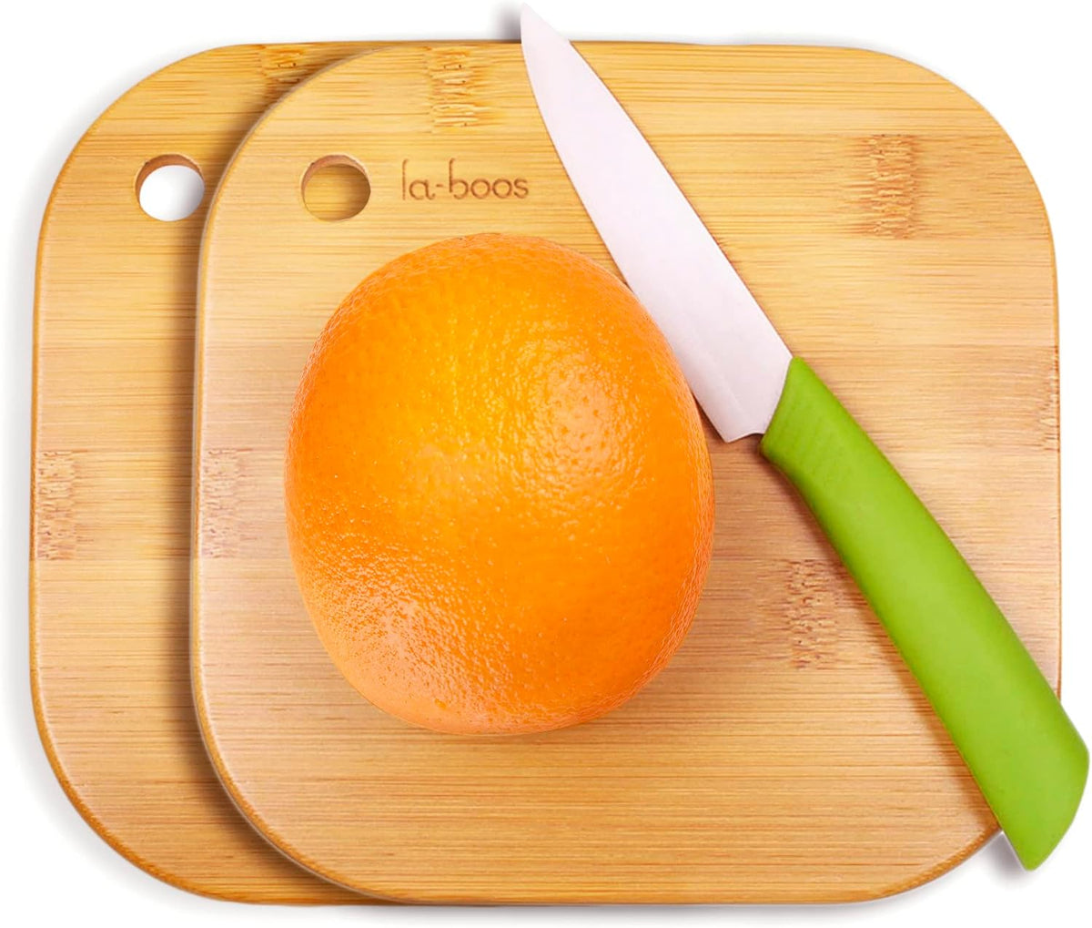 Home Mini Cutting Board Small Fruit Cutting Board Solid Bamboo Wood Board for Baby Infant dormitoryISet of 2