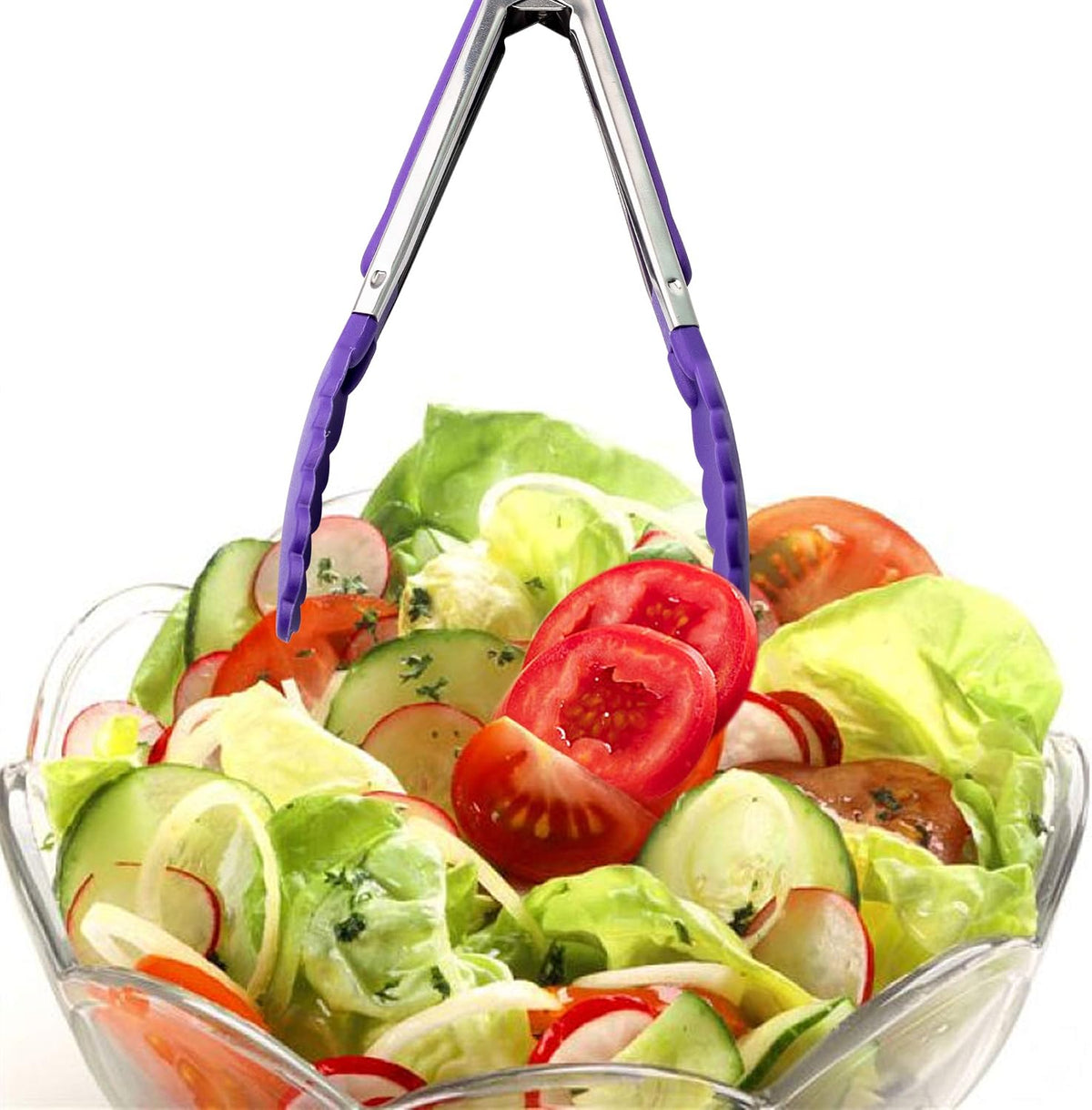 7-piece kitchen clip set, 7-inch color mini food clip