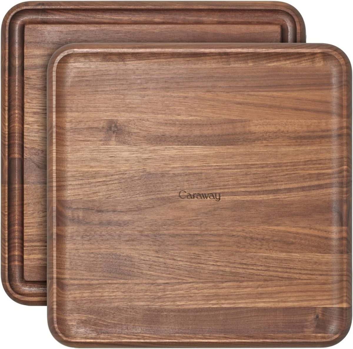 Caraway 12" Prep and Serve Butcher Block, Wood Cutting Board for Kitchen