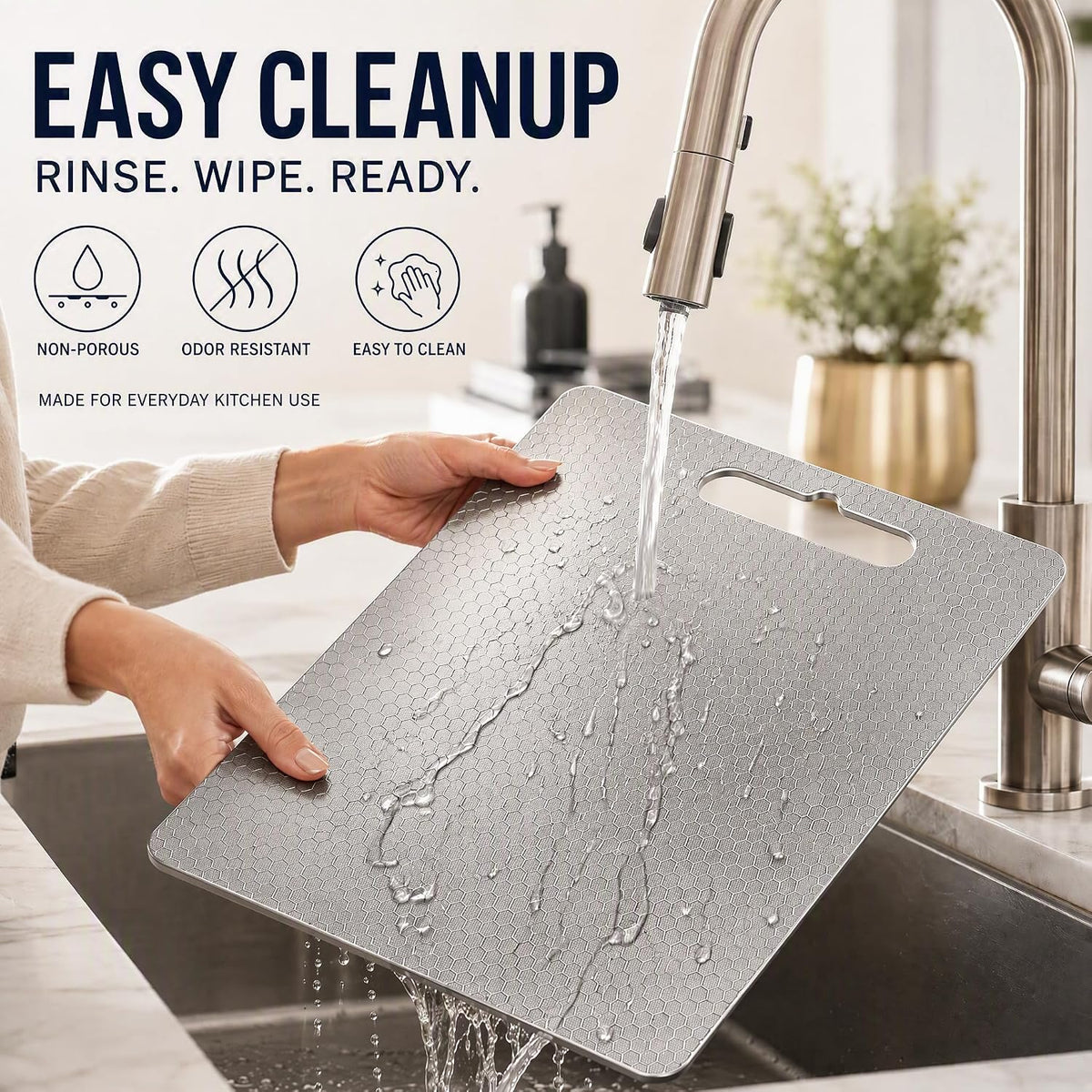 304 Stainless Steel Cutting Board, Honeycomb Metal Cutting Board