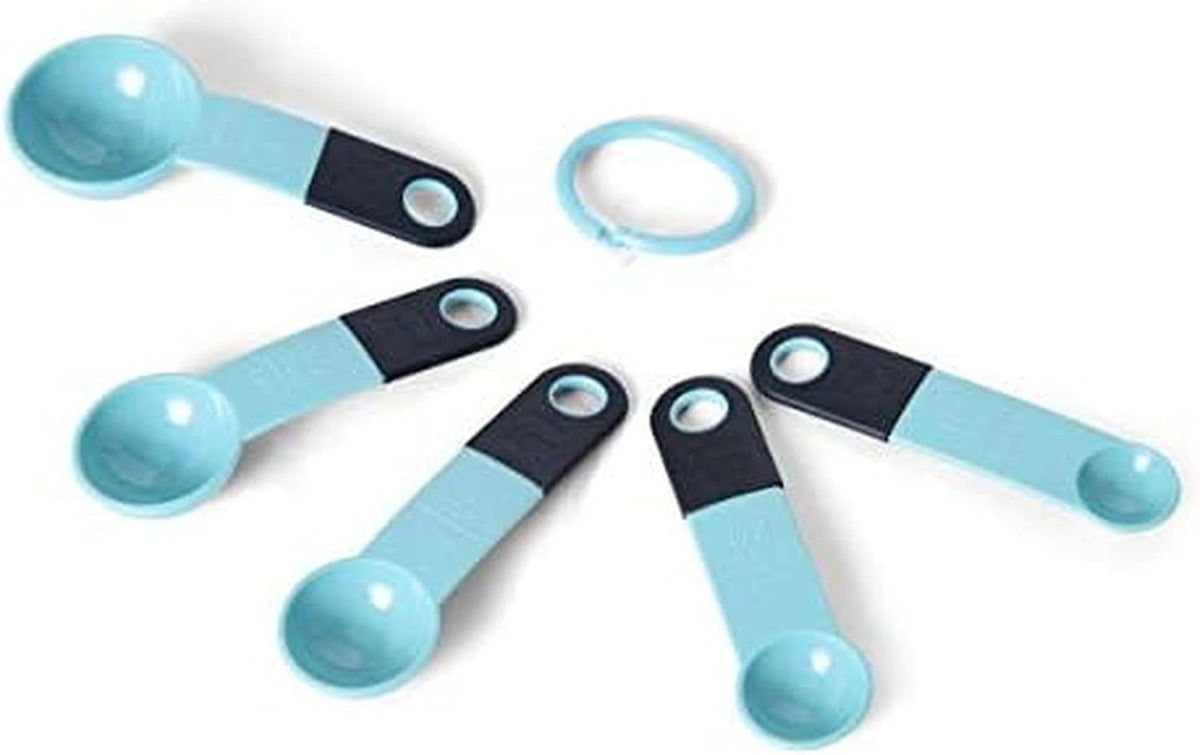 KitchenAid Measuring Spoons, Set Of 5, Aqua Sky