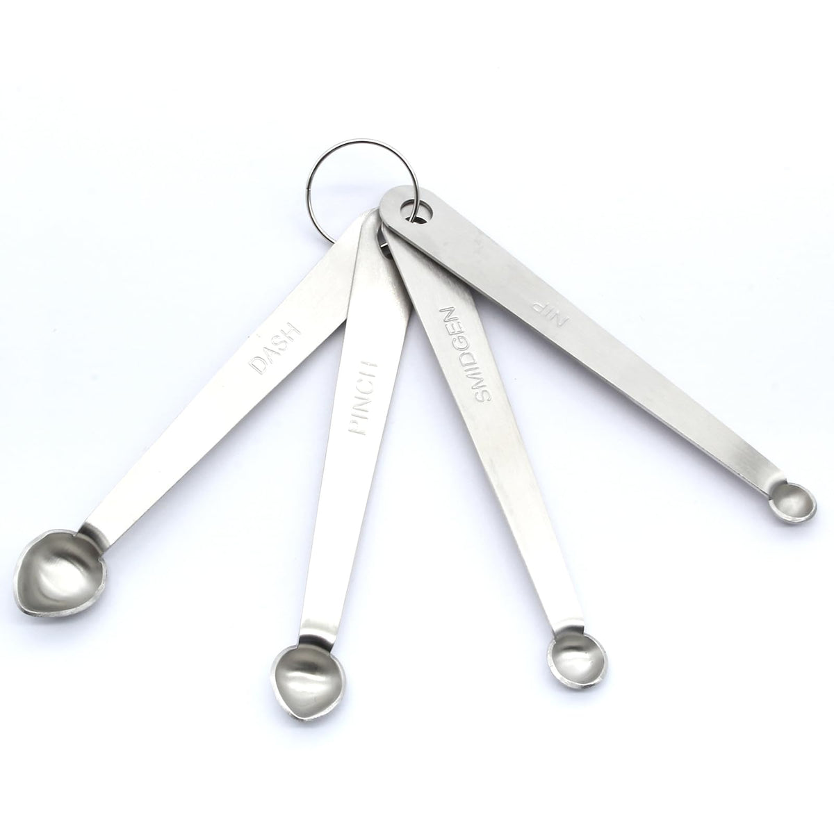 Luomorgo 9 Pcs/Set Measuring Spoons Set, Stainless Steel Tablespoons