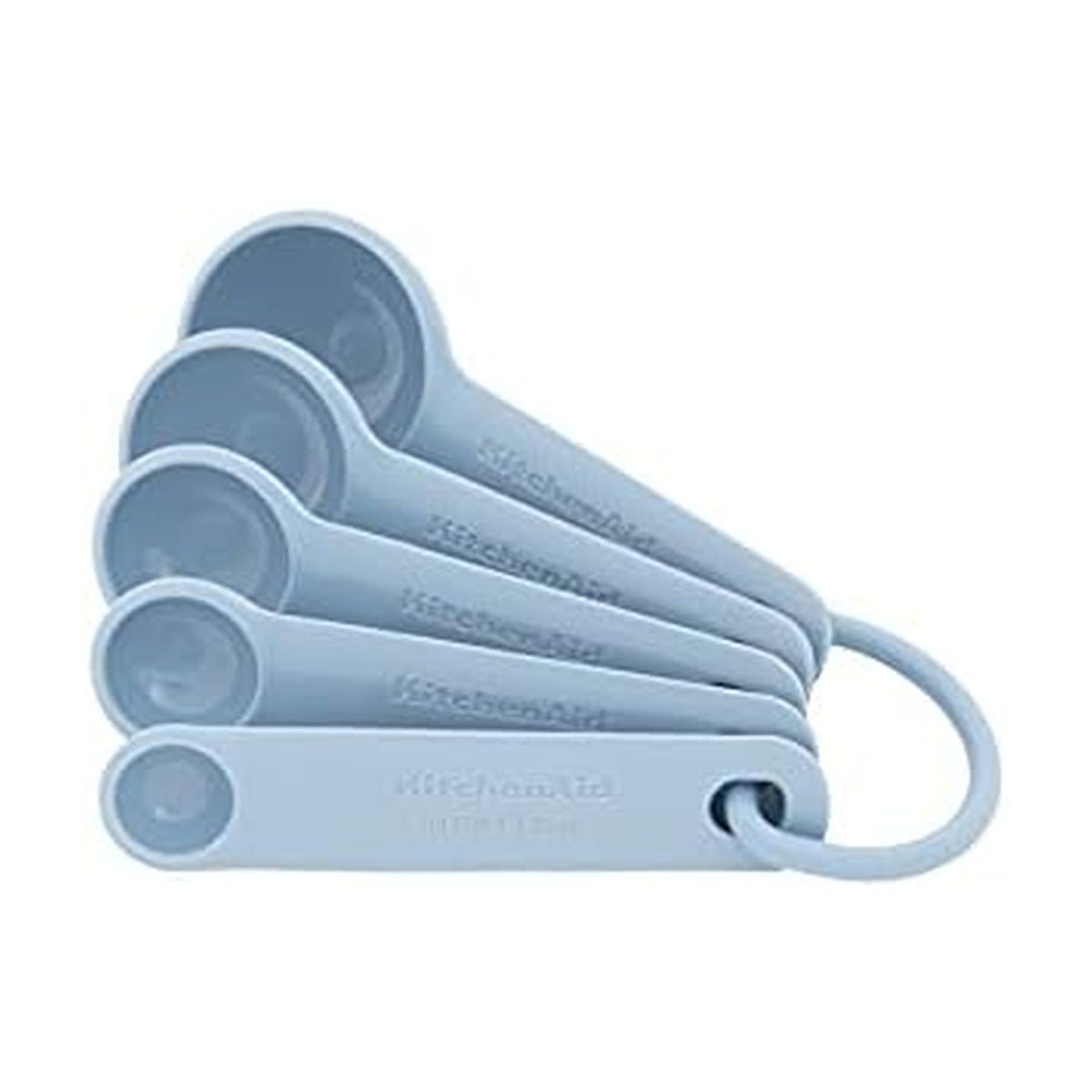 KitchenAid Plastic Measuring Spoons, Set Of 5, White