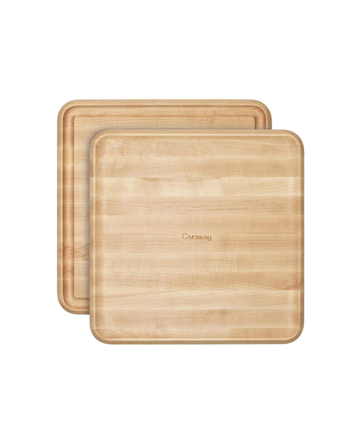 Caraway 12" Prep and Serve Butcher Block, Wood Cutting Board for Kitchen