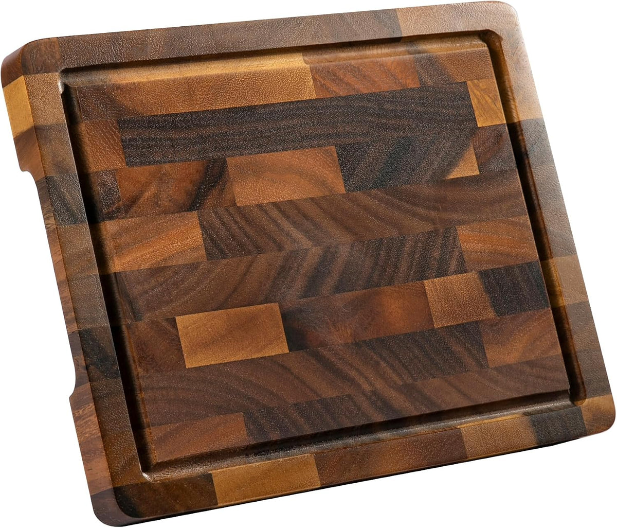 Small Wooden Cutting Board, Mini Walnut Cutting Board for Kitchen