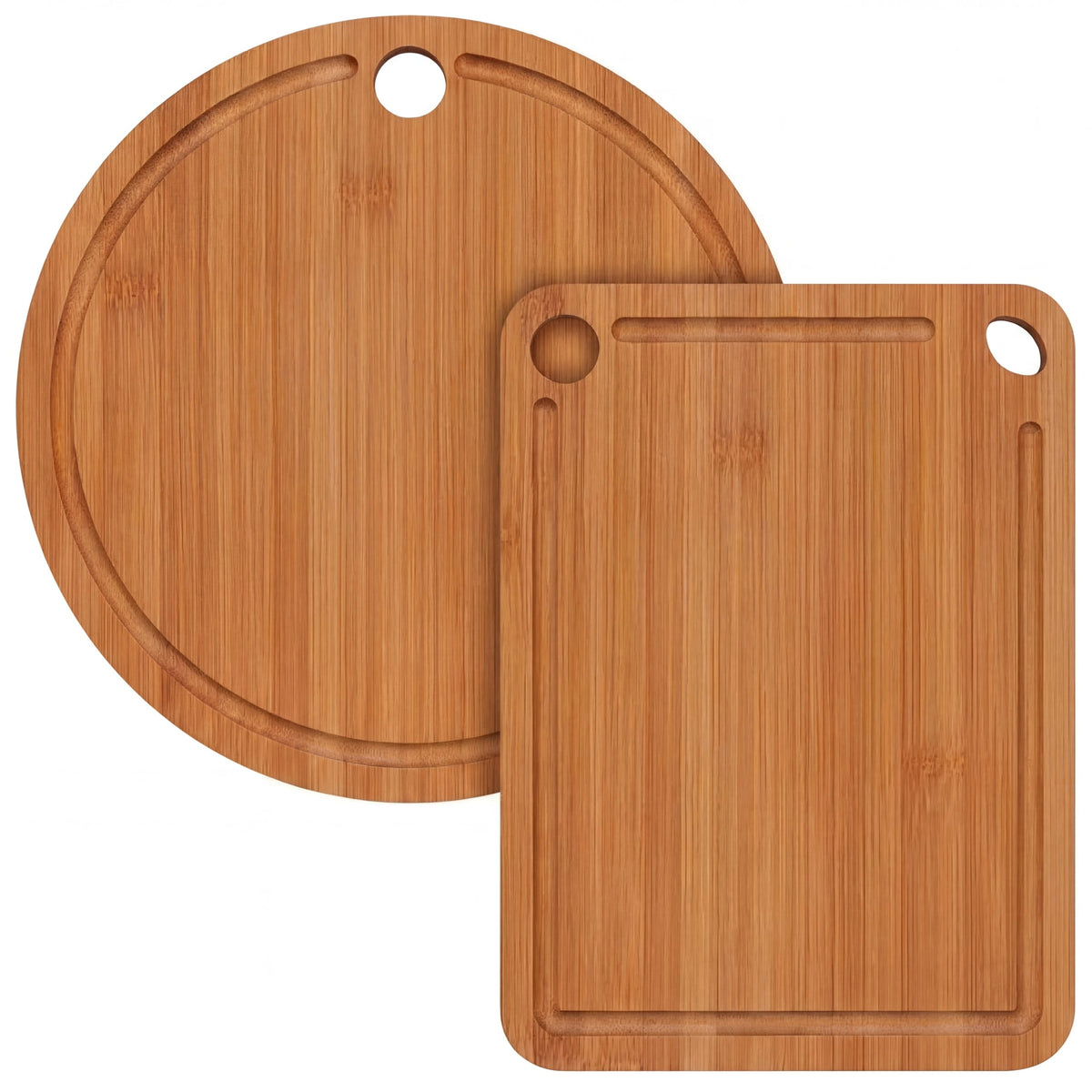 Ziliny 2 Pcs Small Cutting Board Set 8 x 6 Inch Mini Checkered