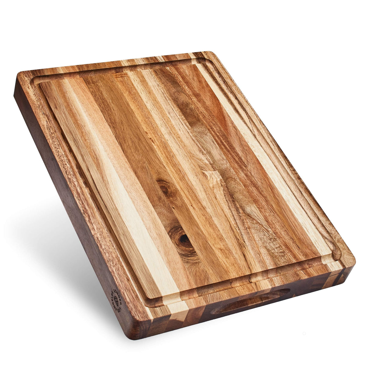 Sonder Los Angeles Alfred Cutting Board, End Grain Walnut, 17x13x1.5 in